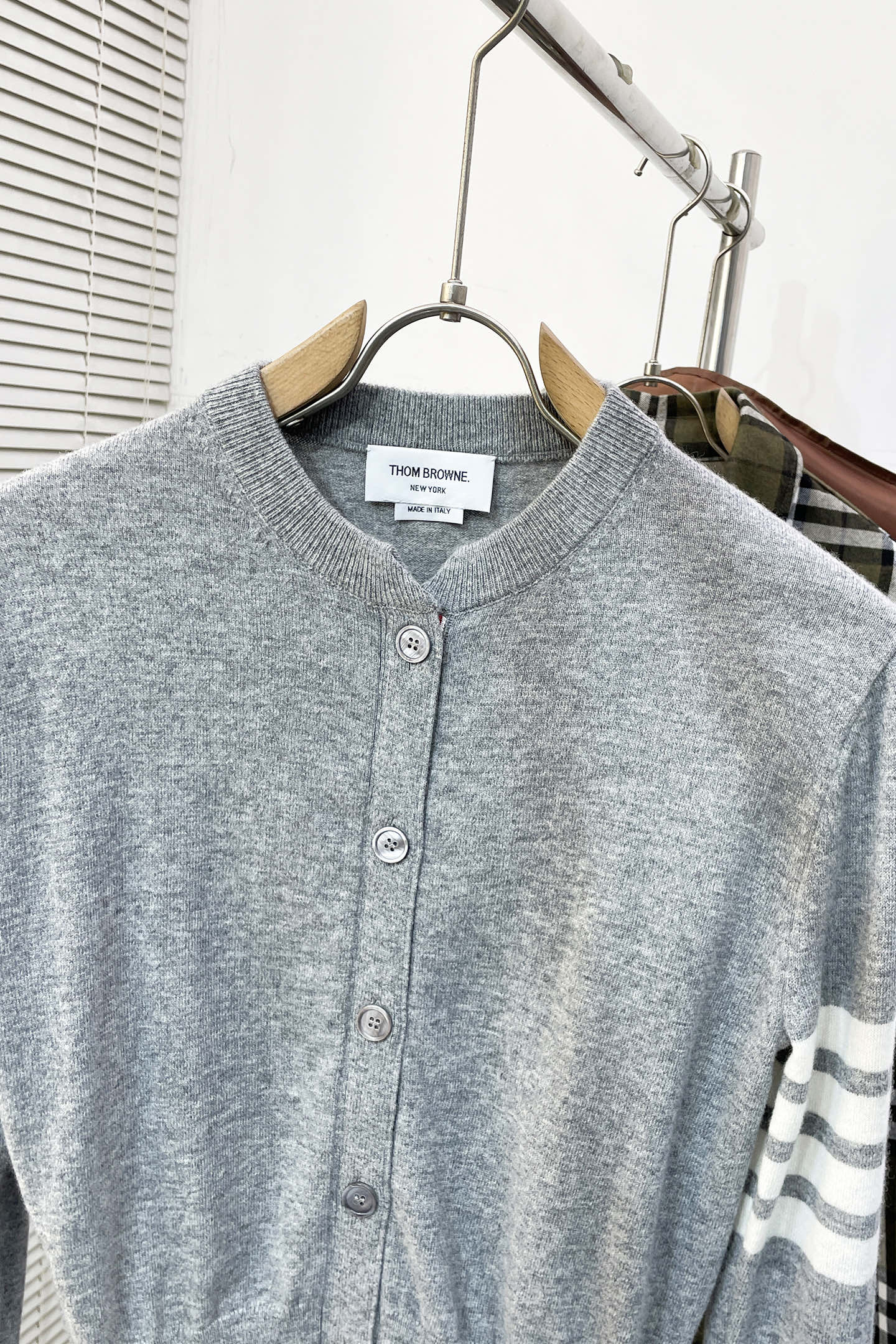 Thom Browne Long Sleeve Top Knitted Striped S-m-l