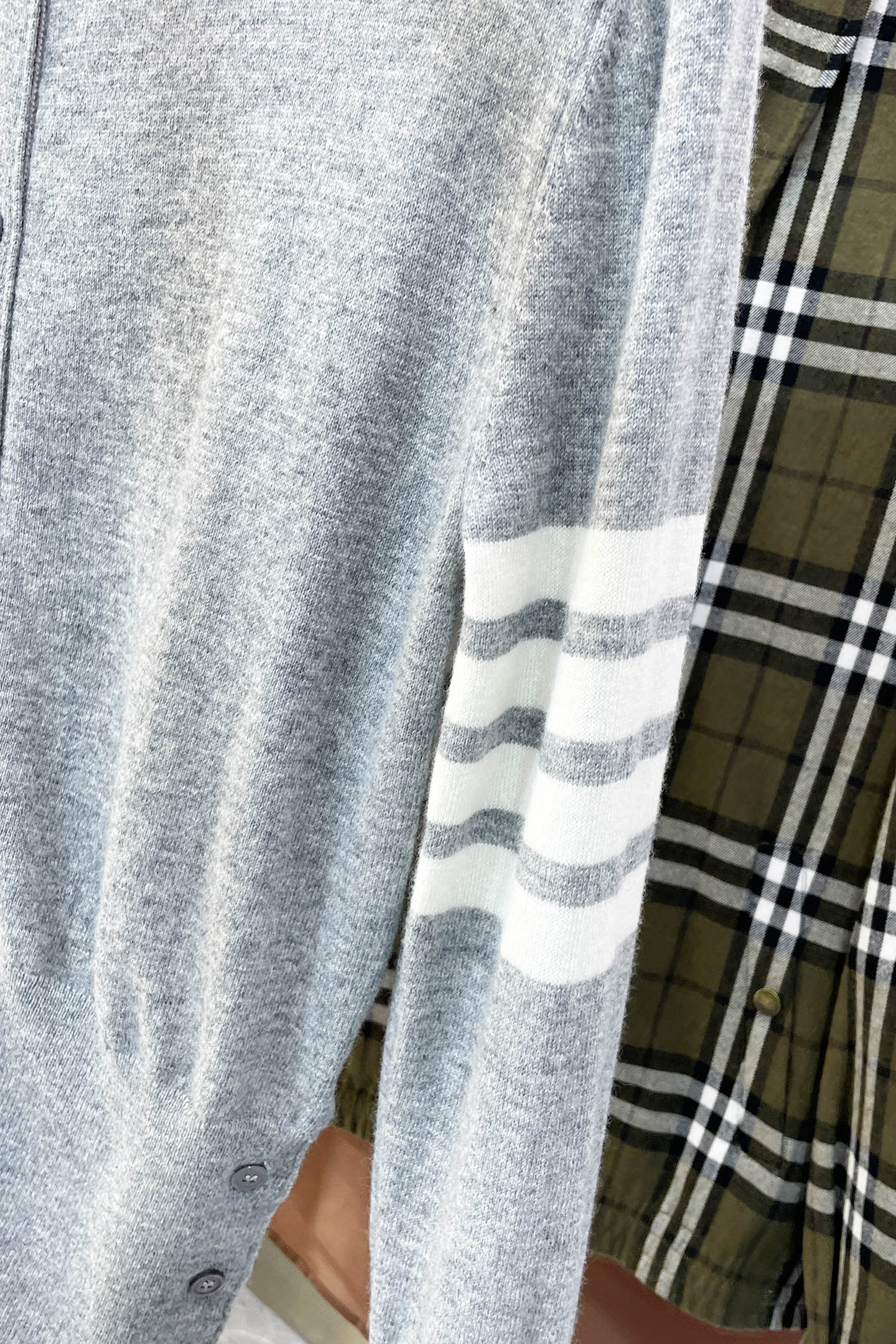 Thom Browne Long Sleeve Top Knitted Striped S-m-l