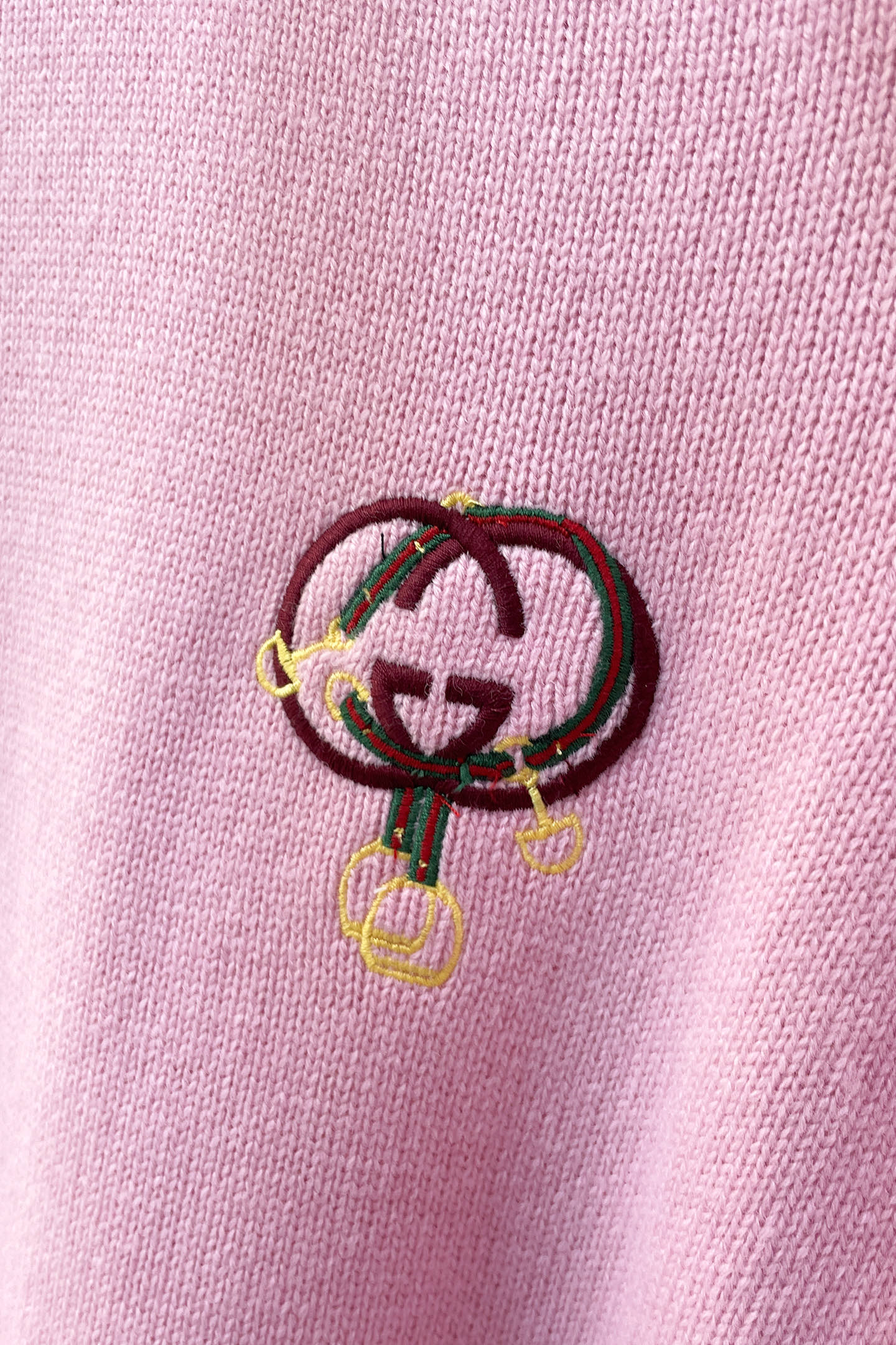 Gucci Basic Clothing Wool Pink Loose Fit S-l-xl
