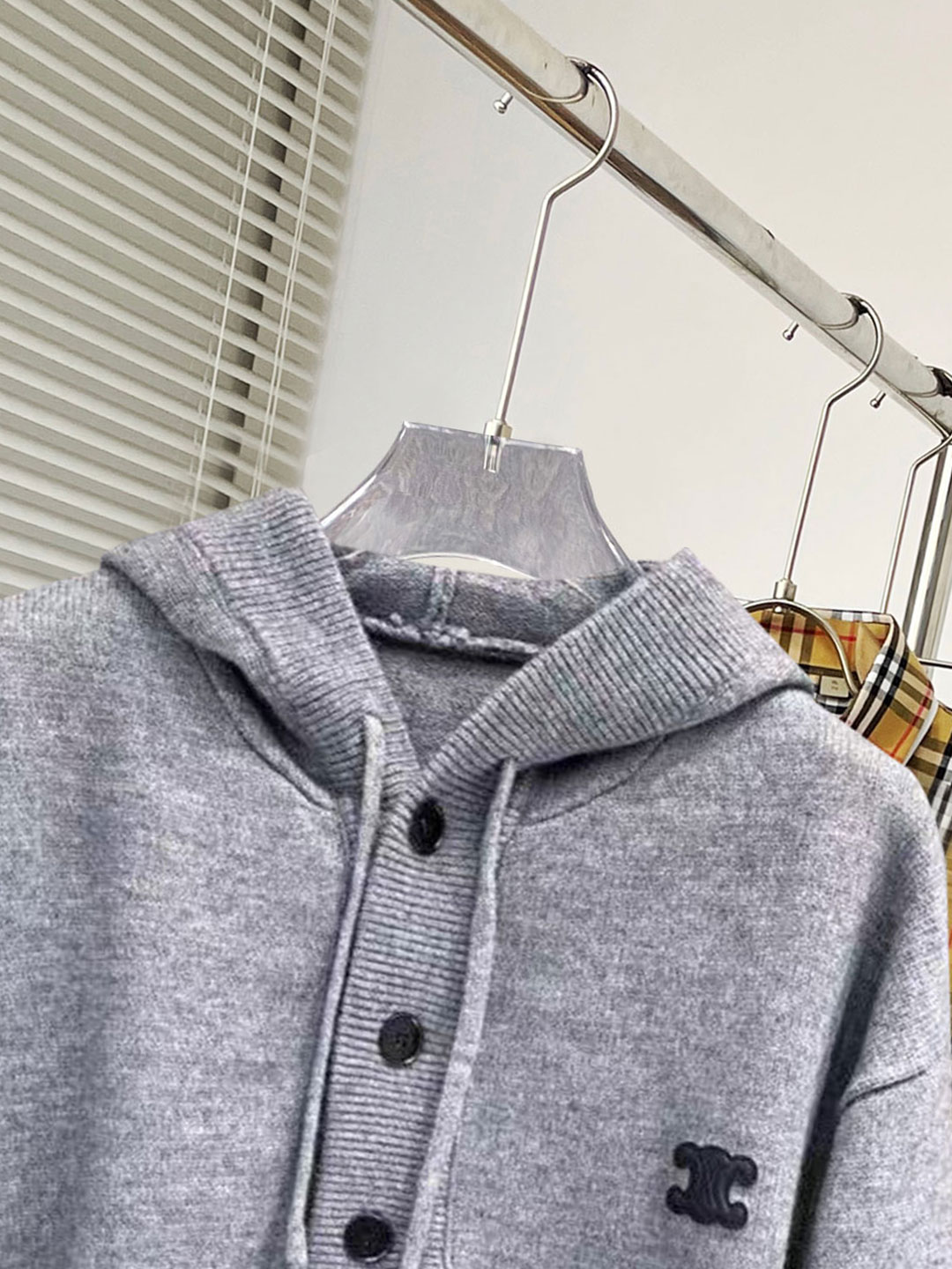 Celine Basic Clothing Wool Loose Fit M-l-xl