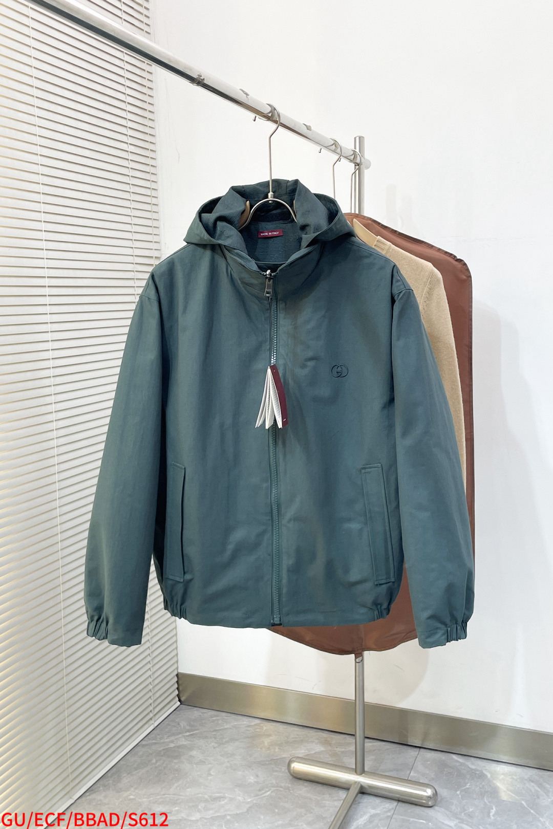 Gucci Jacket Cotton Plaid S-xl