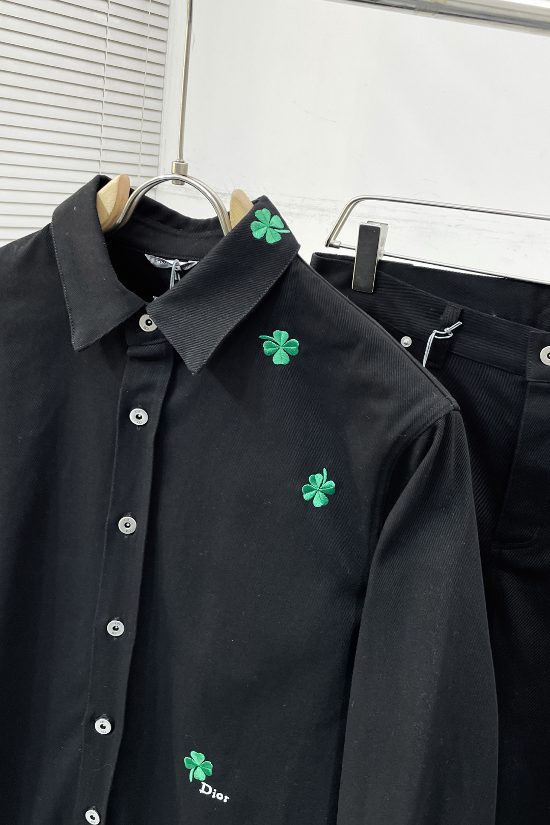 Dior Basic Clothing Black Loose Fit S-m-l-xl