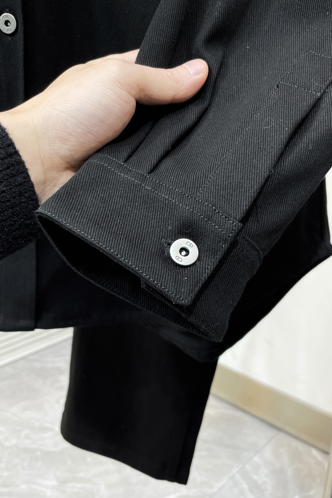 Dior Basic Clothing Black Loose Fit S-m-l-xl