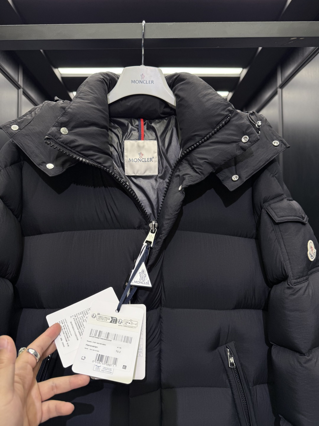 Moncler Male Down Jacket Goose Down Couple Style S-m-l