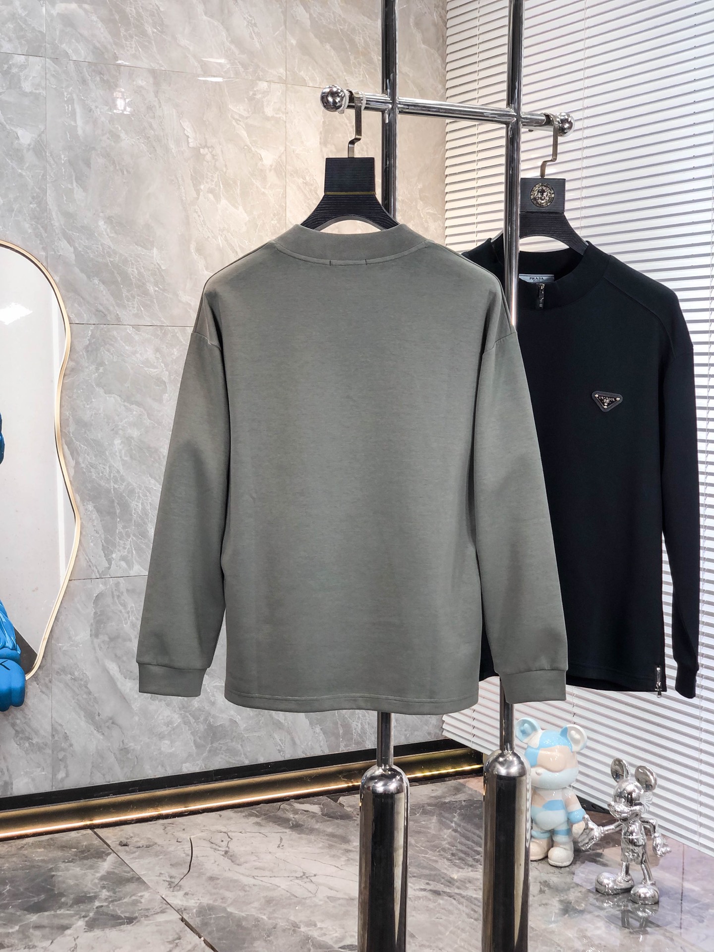 Prada Hoodie Cotton M-l-xxxl-175130