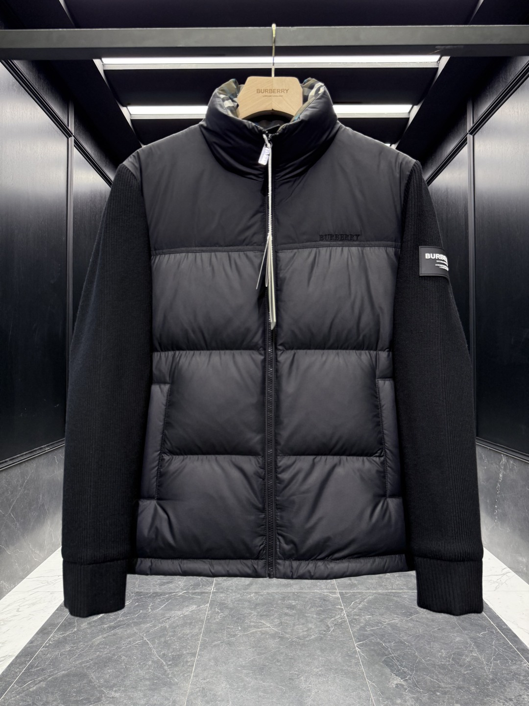 Burberry Down Jacket Cotton Loose Fit S-l