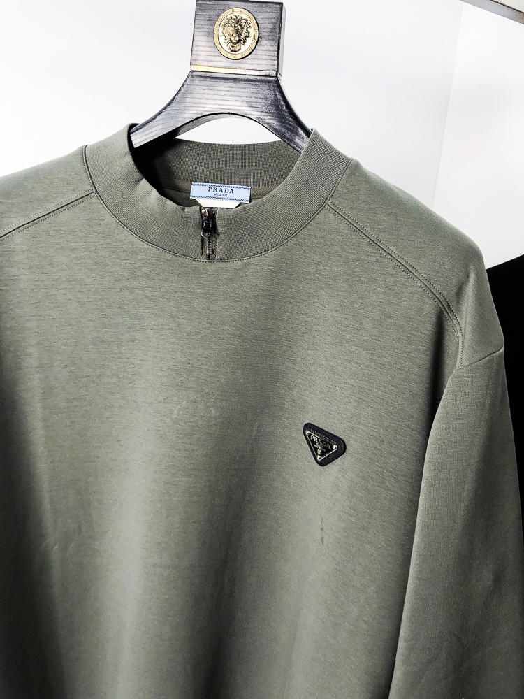 Prada Hoodie Cotton M-l-xxxl-175130