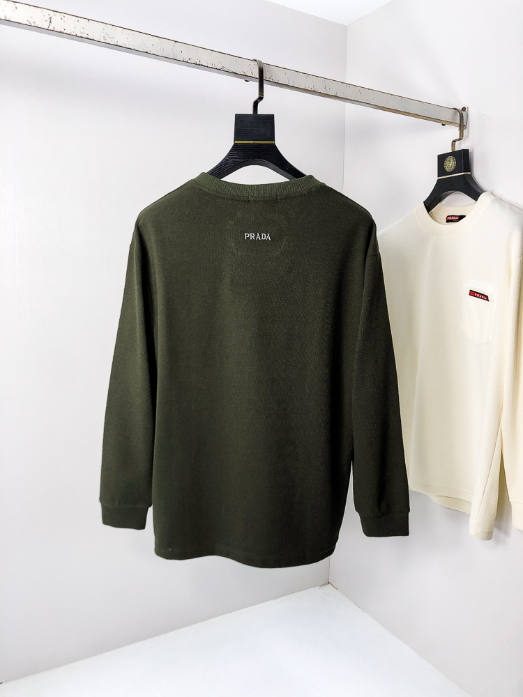 Prada Hoodie Cotton M-l-xxxl-175130