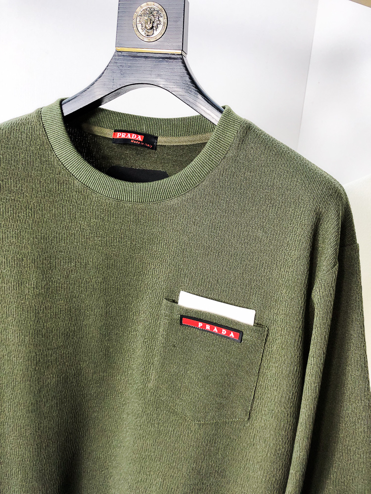 Prada Hoodie Cotton M-l-xxxl-175130