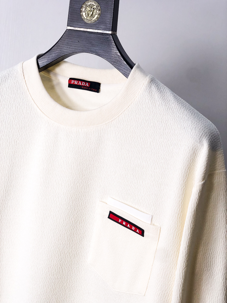 Prada Hoodie Cotton M-l-xxxl-175130