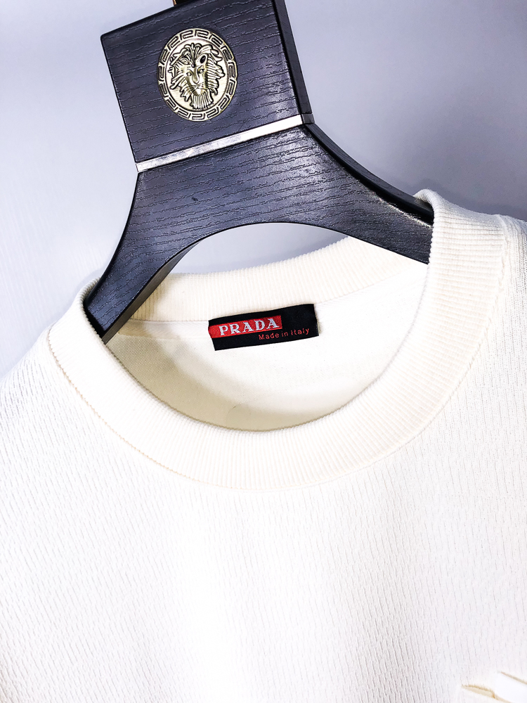 Prada Hoodie Cotton M-l-xxxl-175130