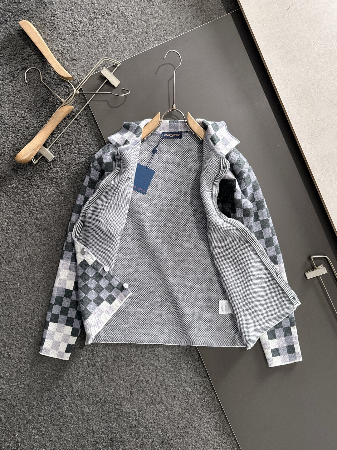 Louis Vuitton Couple Basic Clothing Wool Striped S-m-xxxl