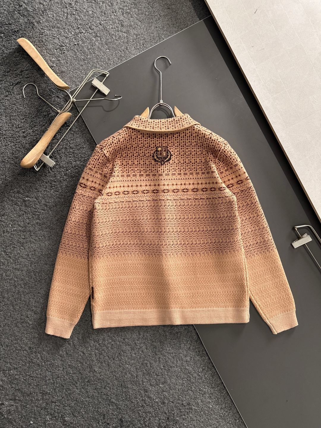Loro Piana Couple Basic Clothing Wool Striped S-m-l-xxxl