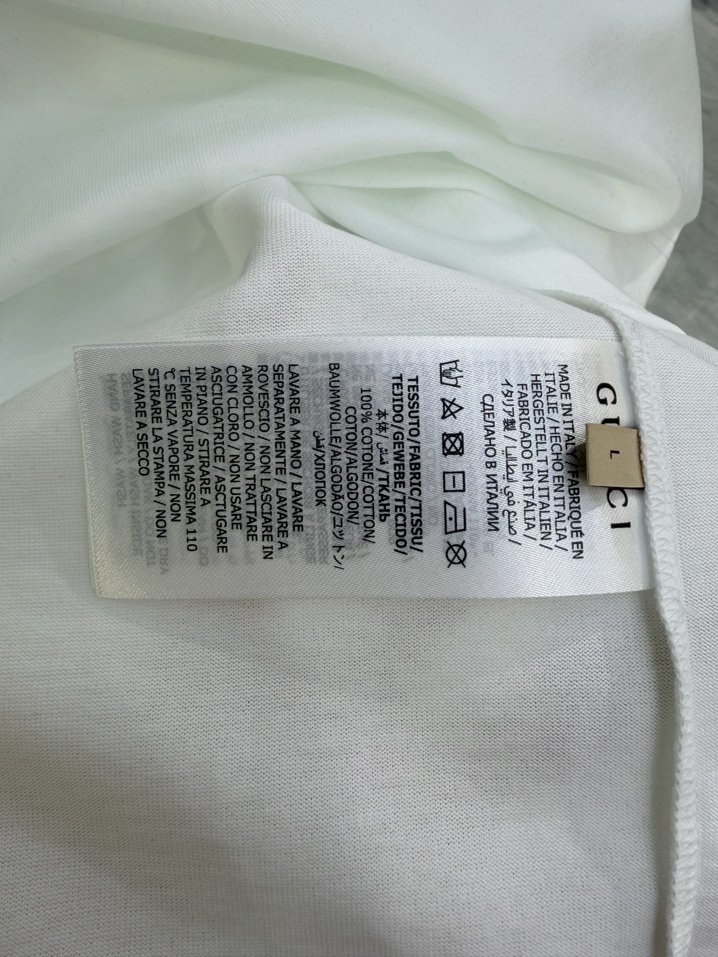 Gucci Basic Clothing Cotton S-l-xl