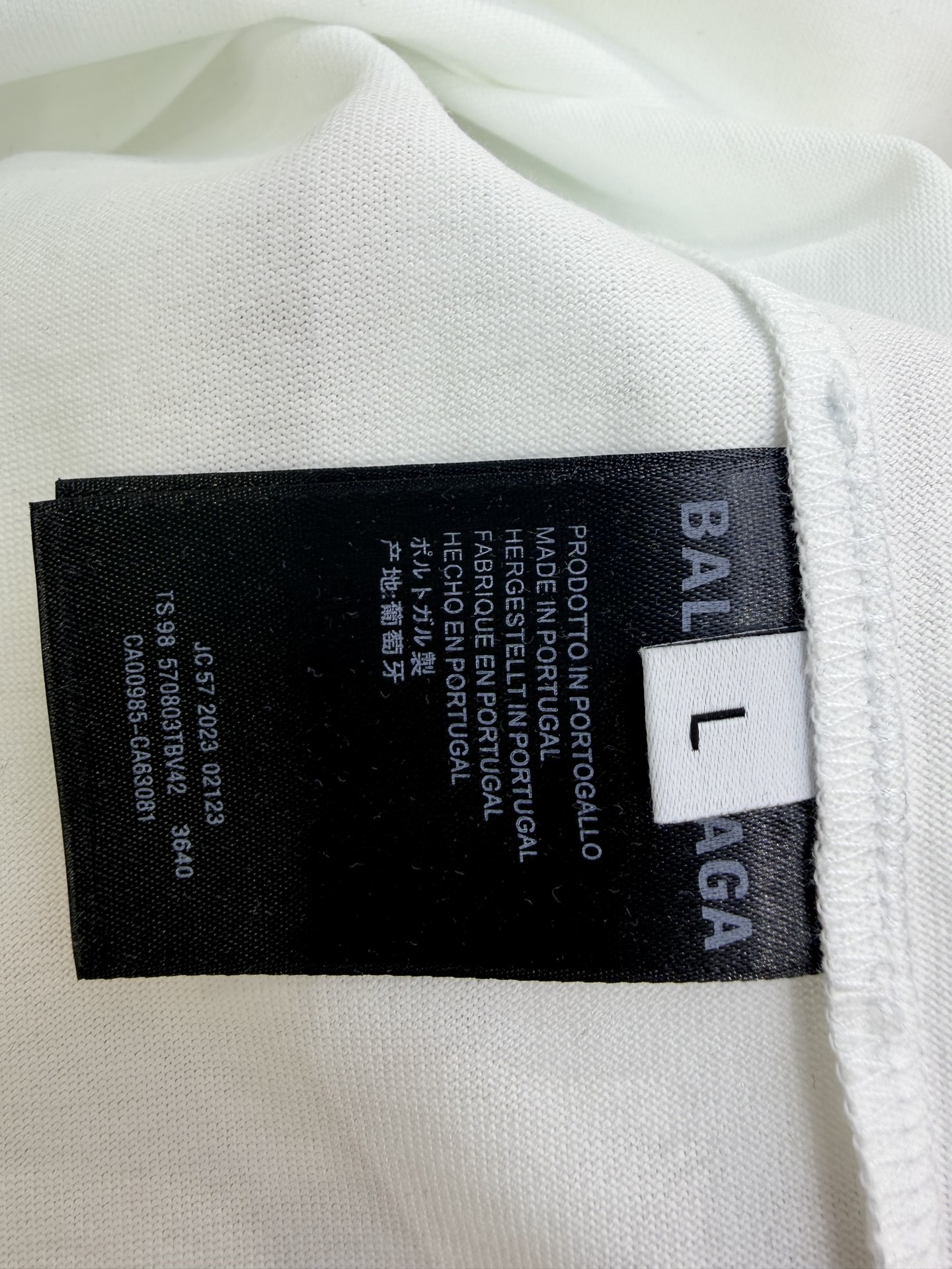 Balenciaga Basic Clothing Cotton S-l-xl