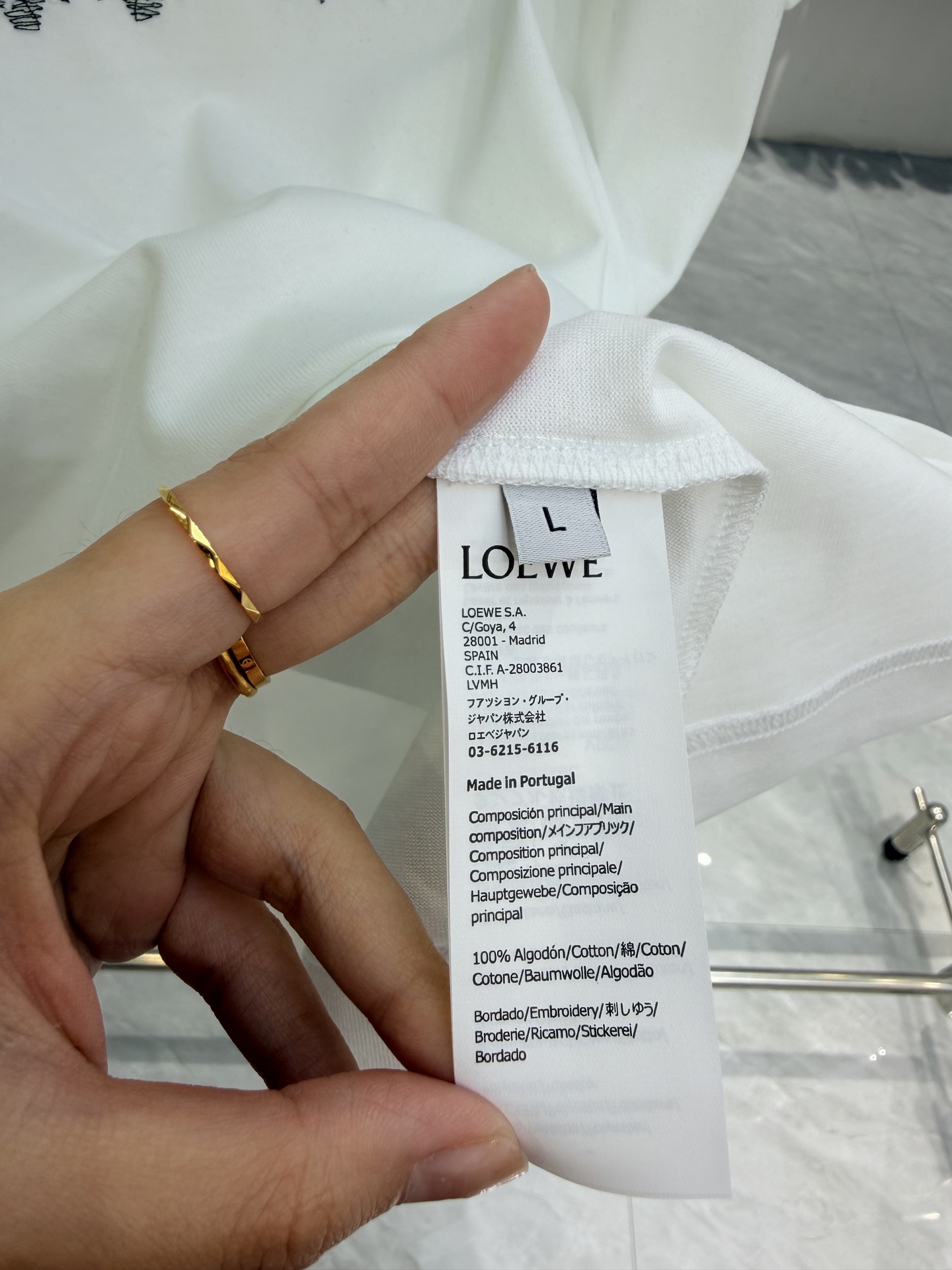 Loewe Basic Clothing Cotton S-l-xl
