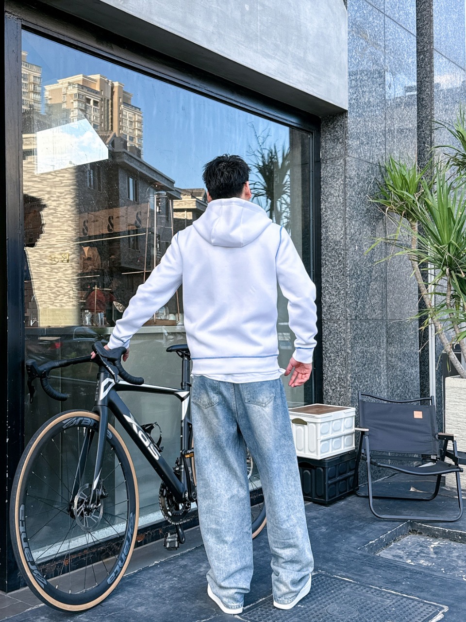 Prada Hoodie Cotton M-l-xl