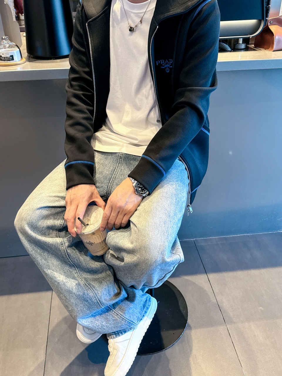 Prada Hoodie Cotton M-l-xl