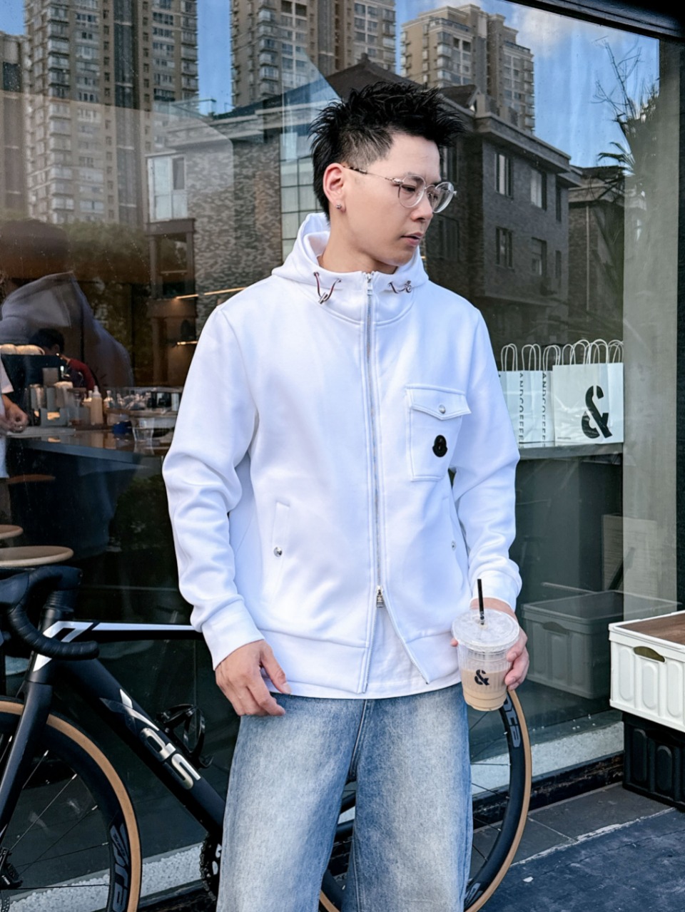 Moncler Basic Clothing Cotton Hooded M-l-xl