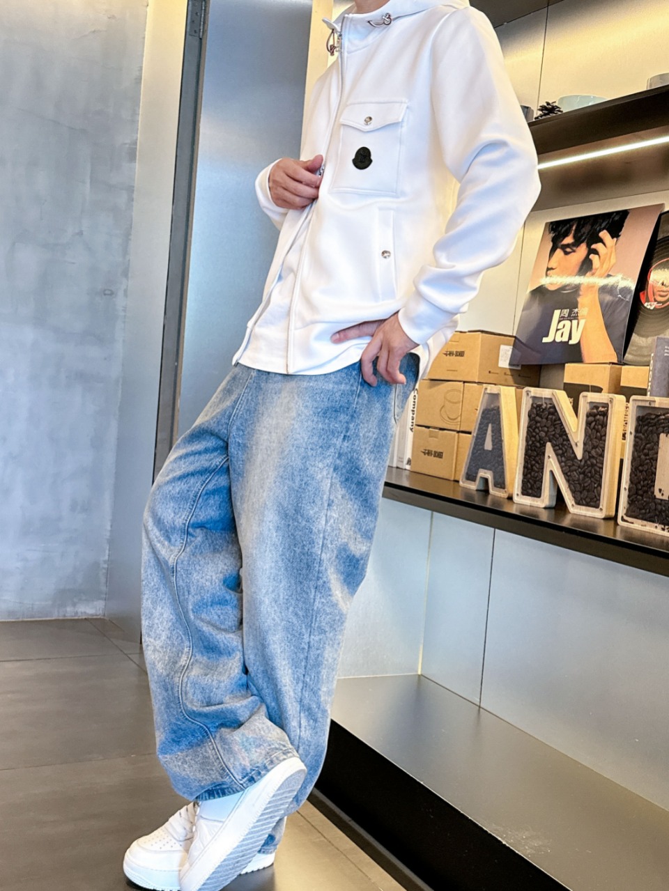 Moncler Basic Clothing Cotton Hooded M-l-xl
