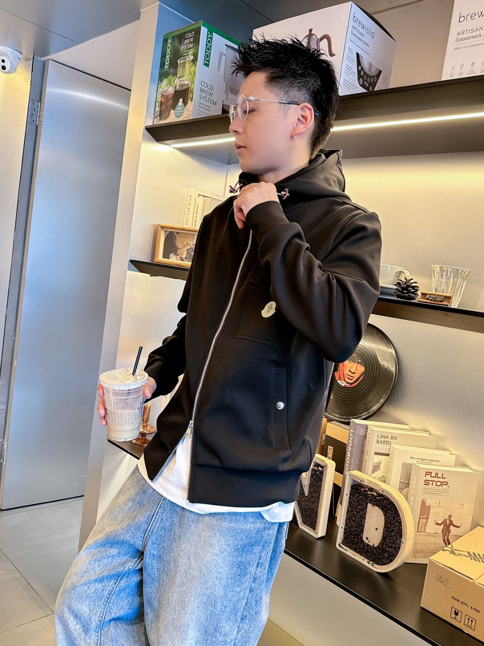 Moncler Basic Clothing Cotton Hooded M-l-xl