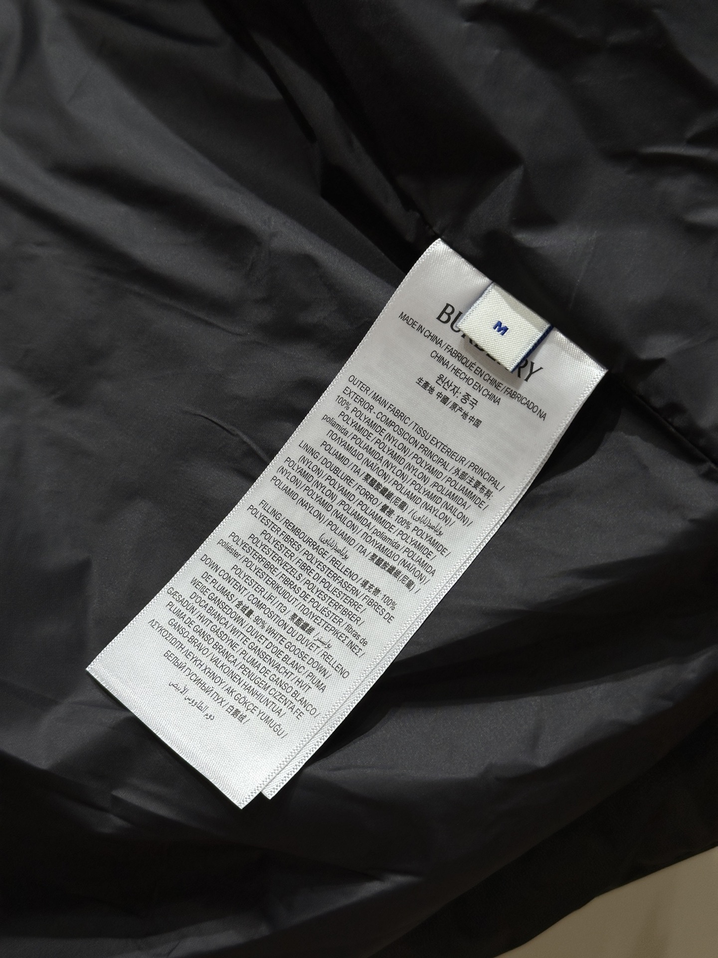 Burberry Down Jacket Goose Down