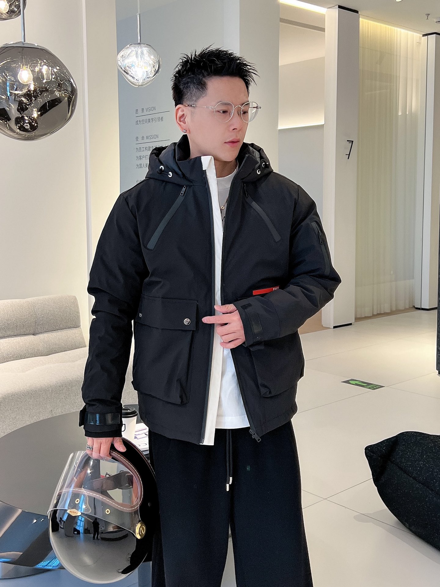 Prada Down Jacket S-m-xxxl