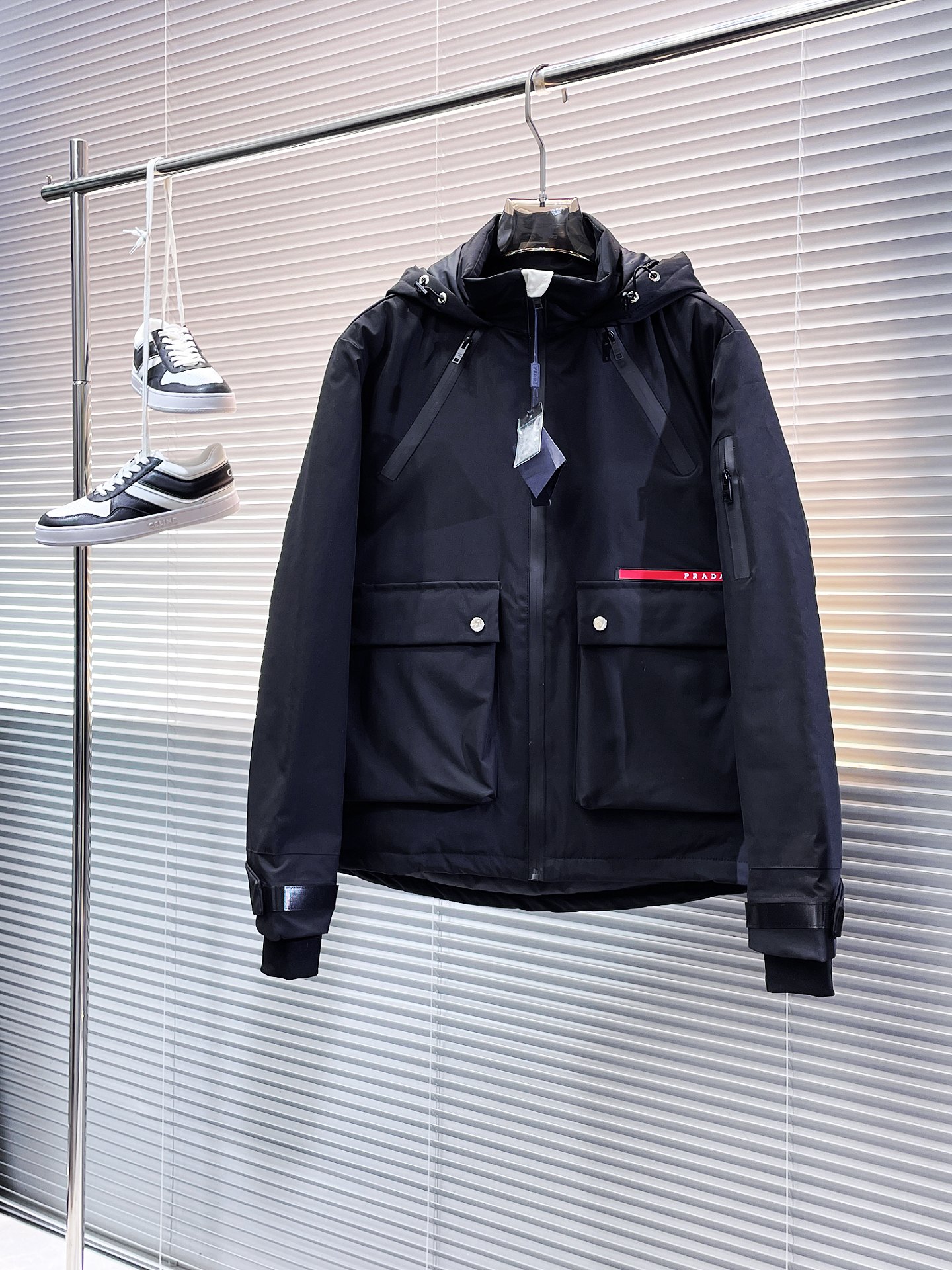Prada Down Jacket White Duck Down M-xxxl