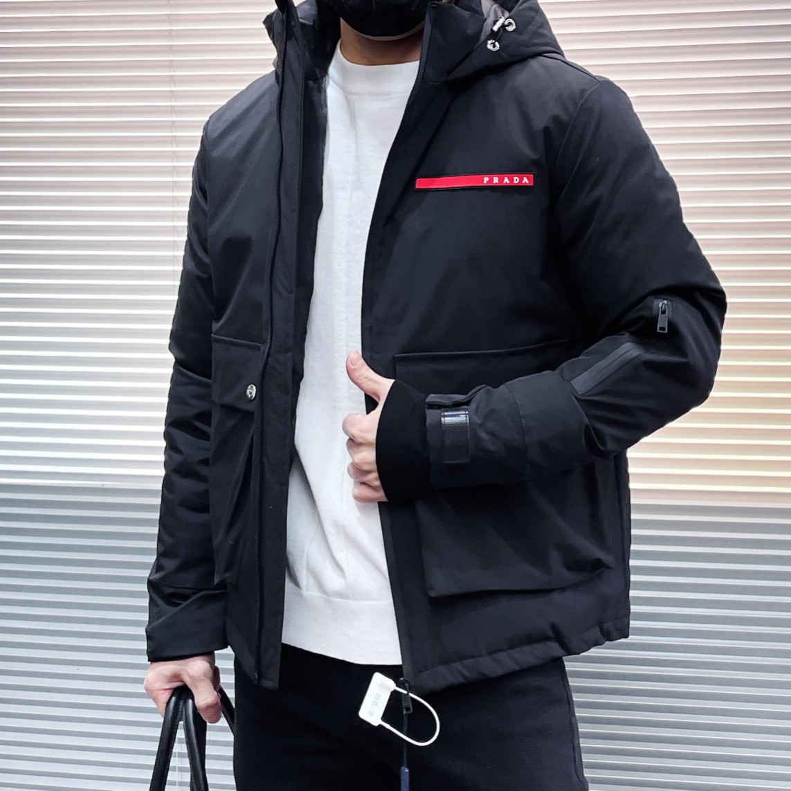 Prada Down Jacket White Duck Down M-xxxl