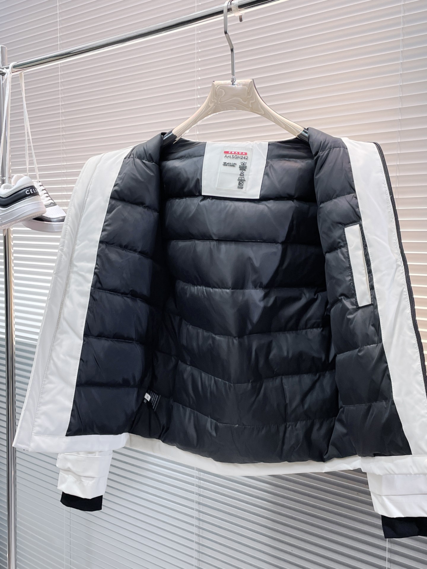 Prada Down Jacket White Duck Down M-xxxl