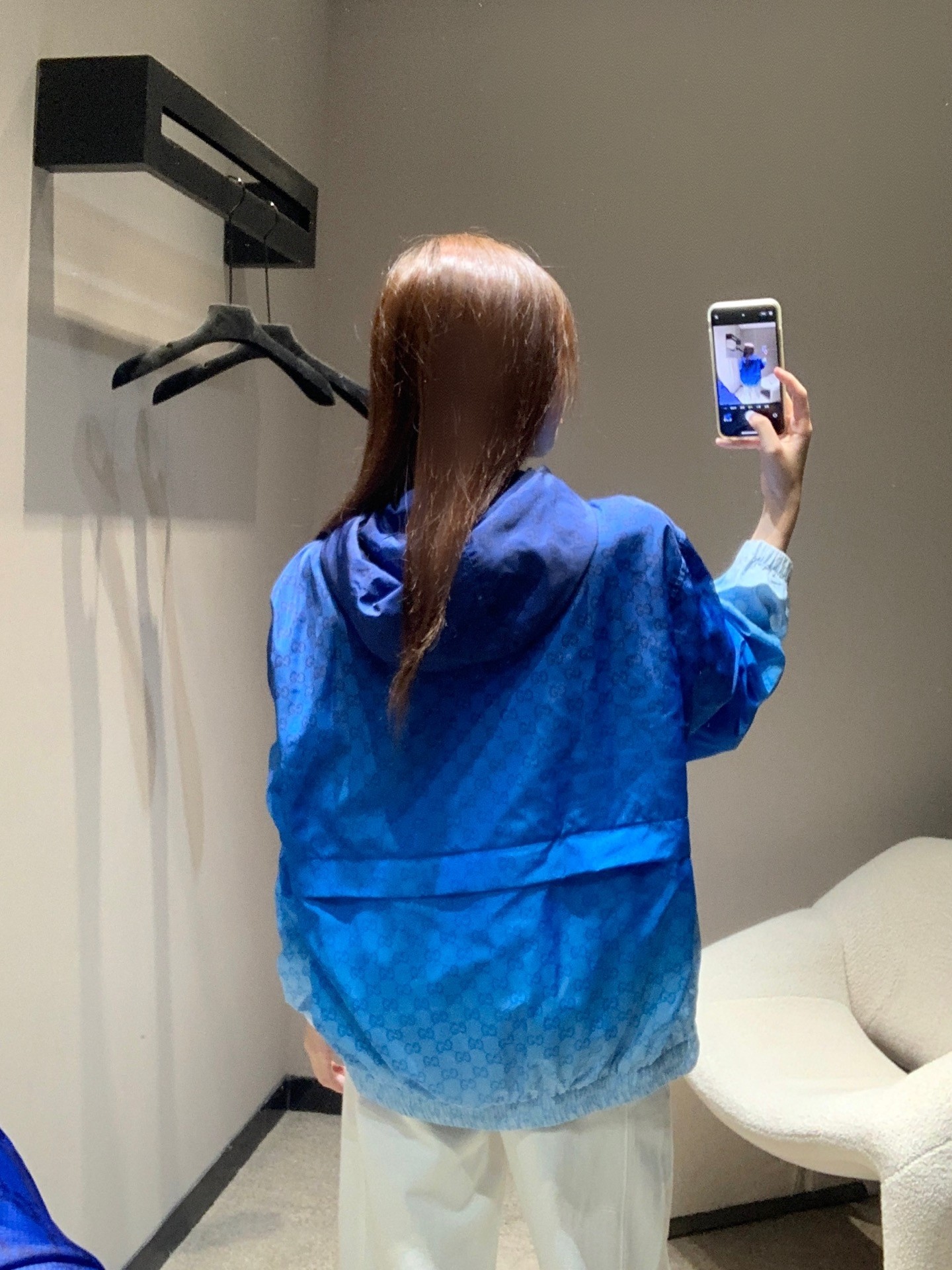 Gucci Couple Basic Clothing White Hooded S-m-xl