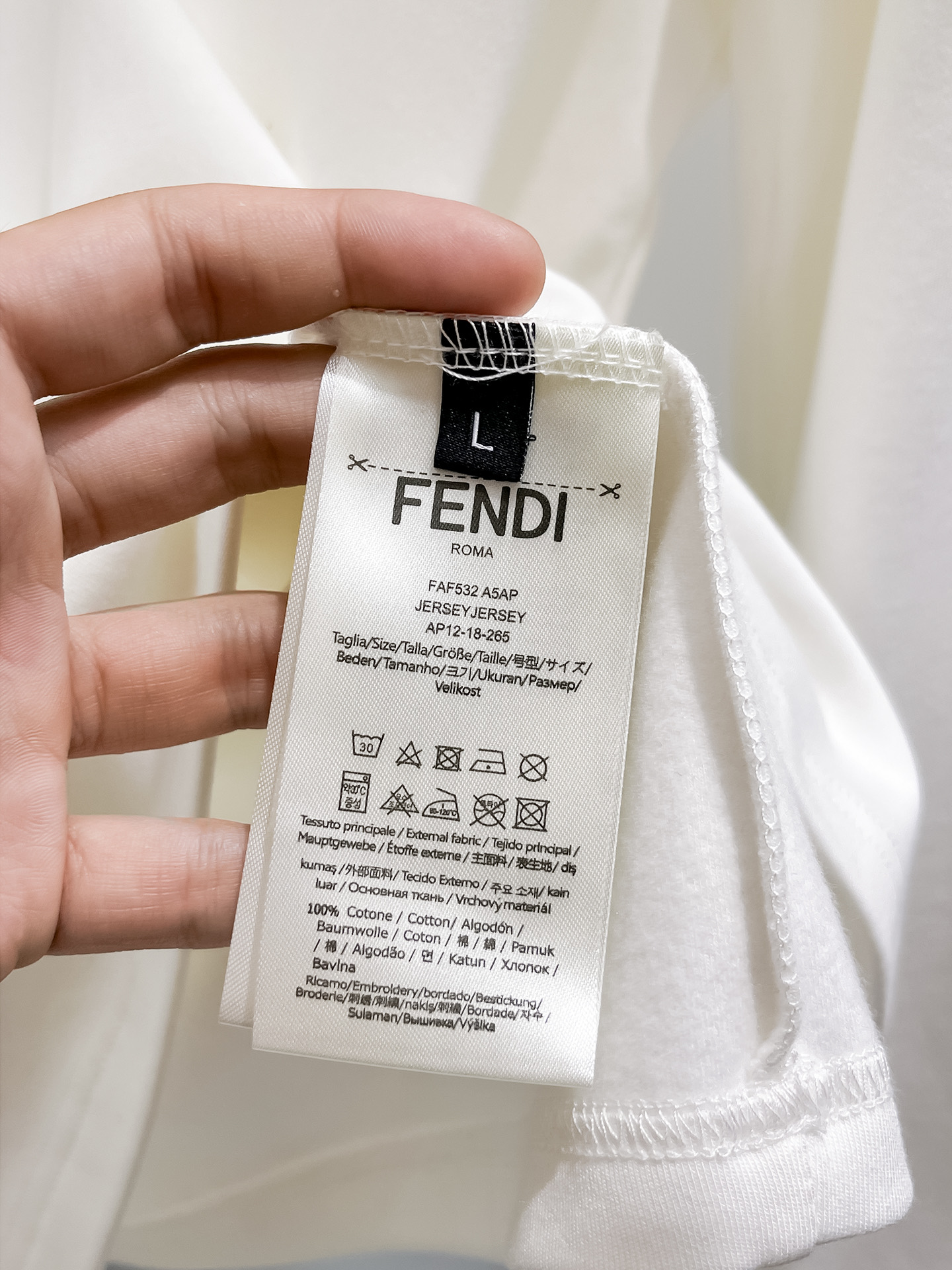 Fendi Basic Clothing S-xl