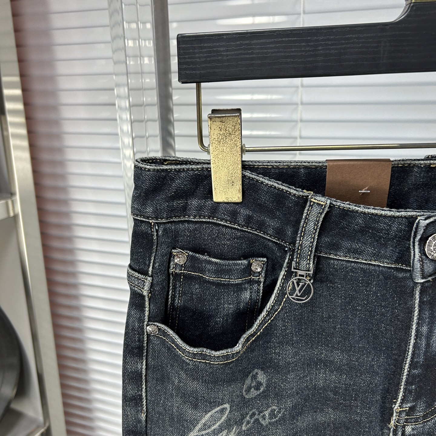 Louis Vuitton Male Jeans Fleece Lined S-m-l