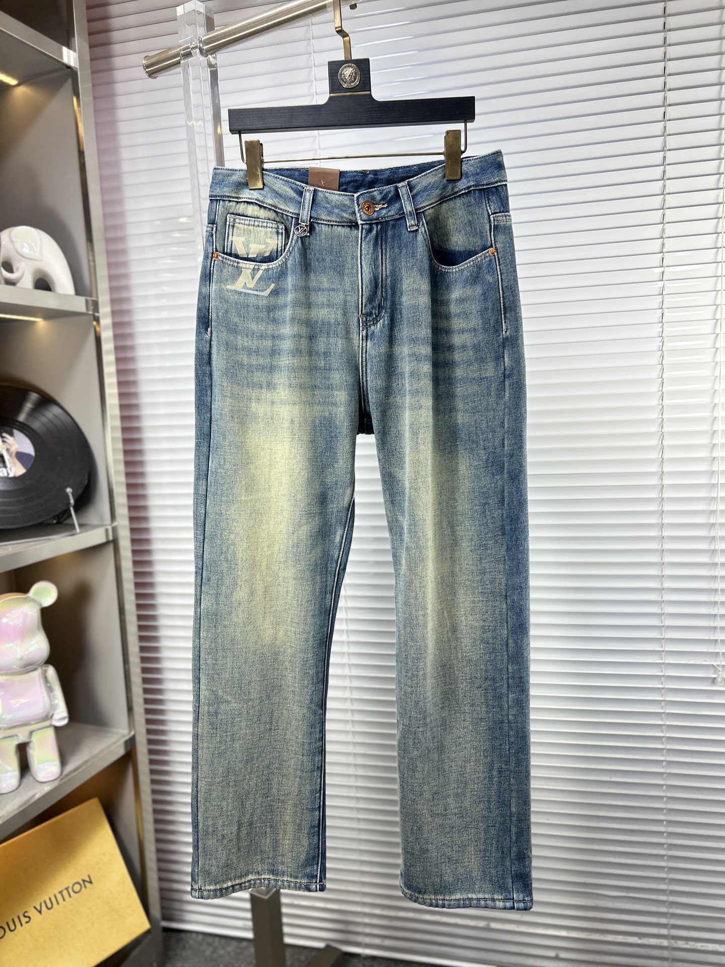 Louis Vuitton Male Jeans Fleece Lined S-m-l