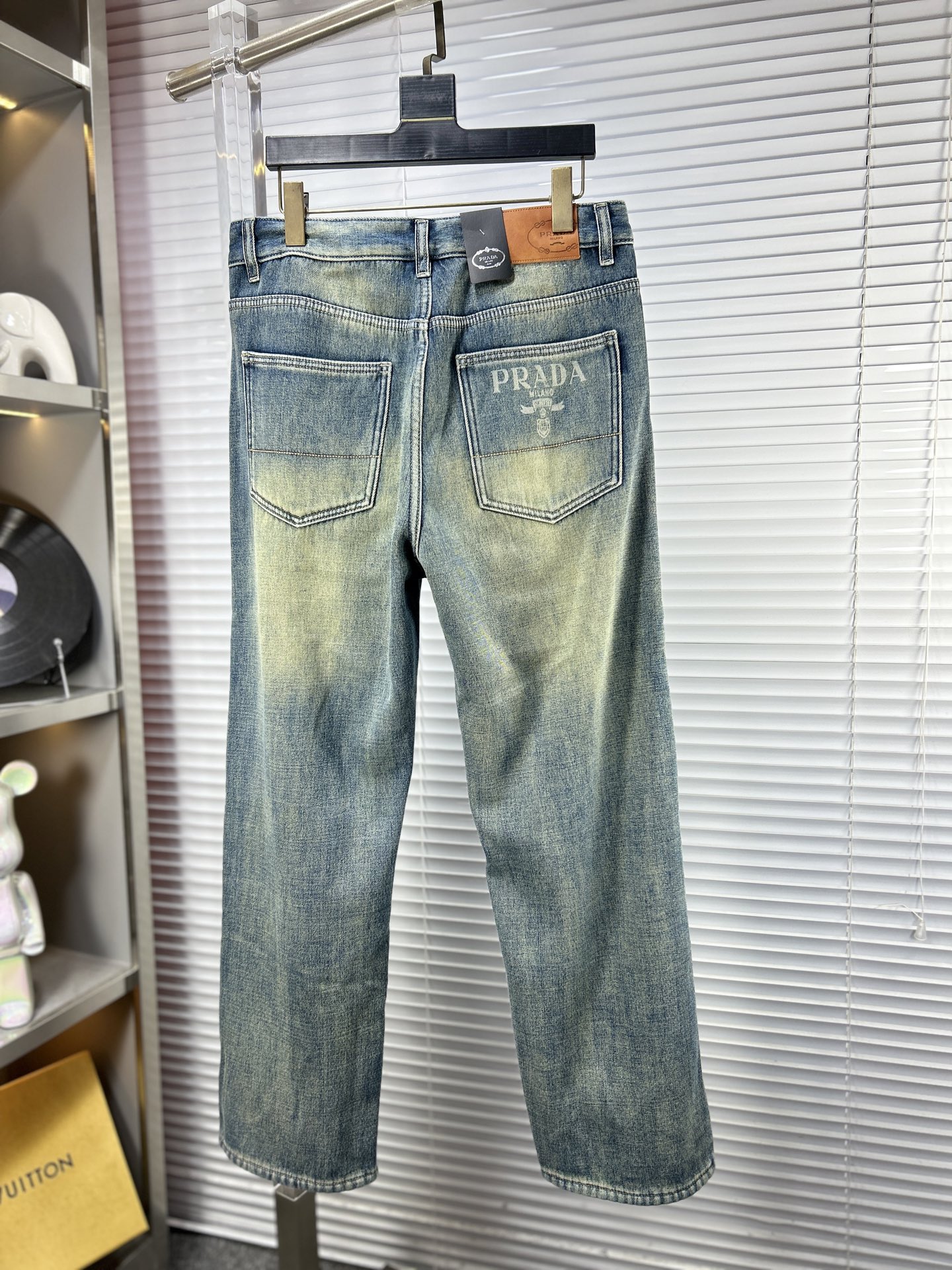 Prada Male Jeans Fleece Lined S-m
