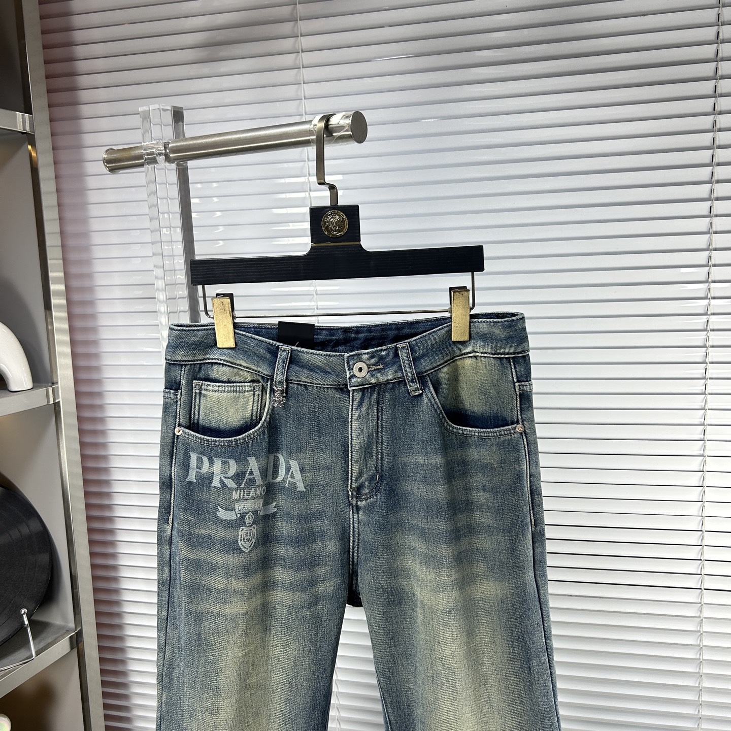 Prada Male Jeans Fleece Lined S-m