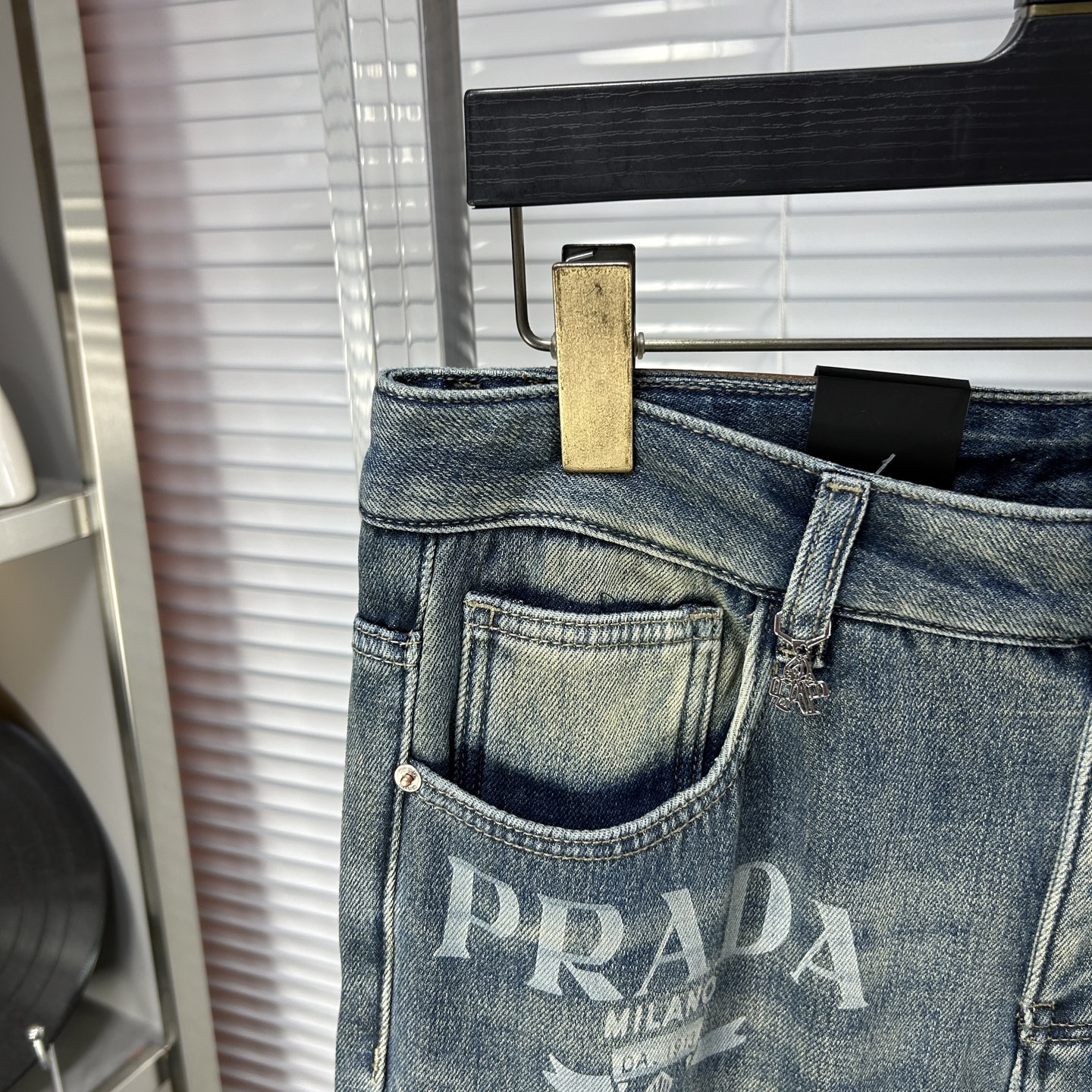 Prada Male Jeans Fleece Lined S-m