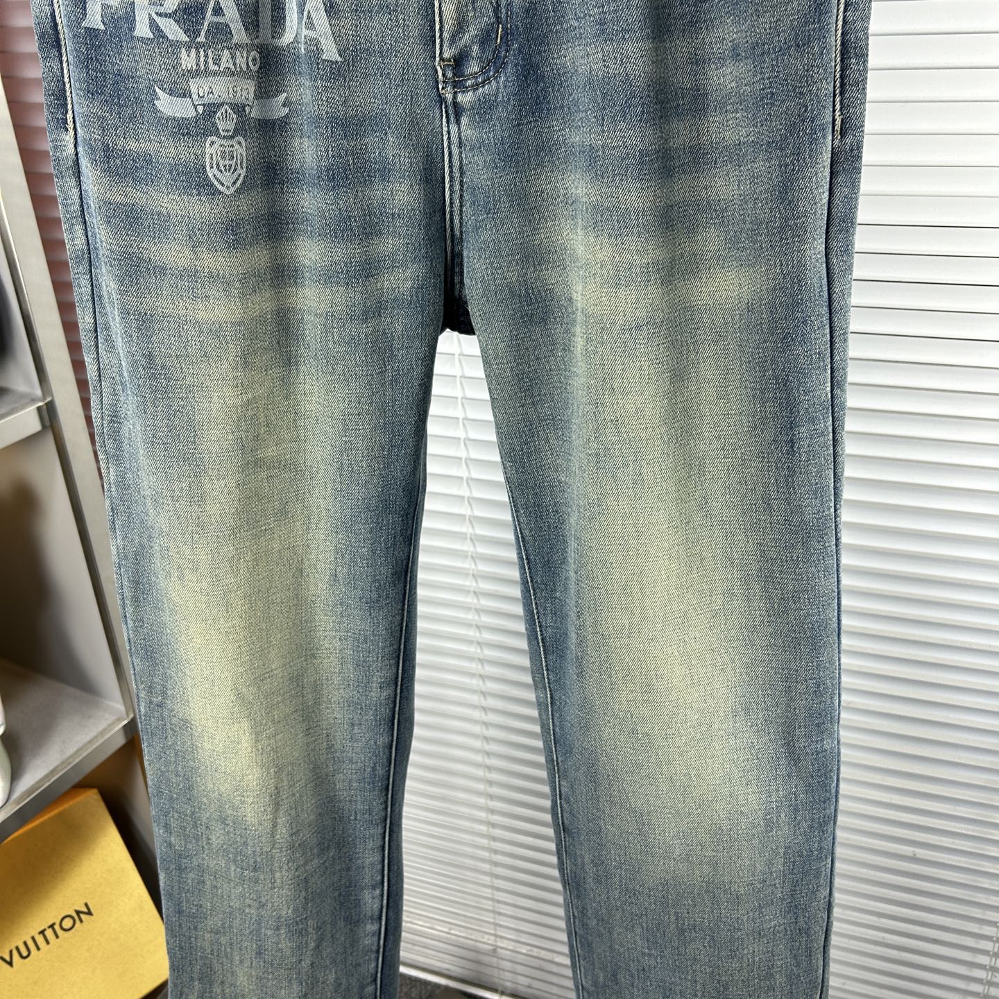 Prada Male Jeans Fleece Lined S-m