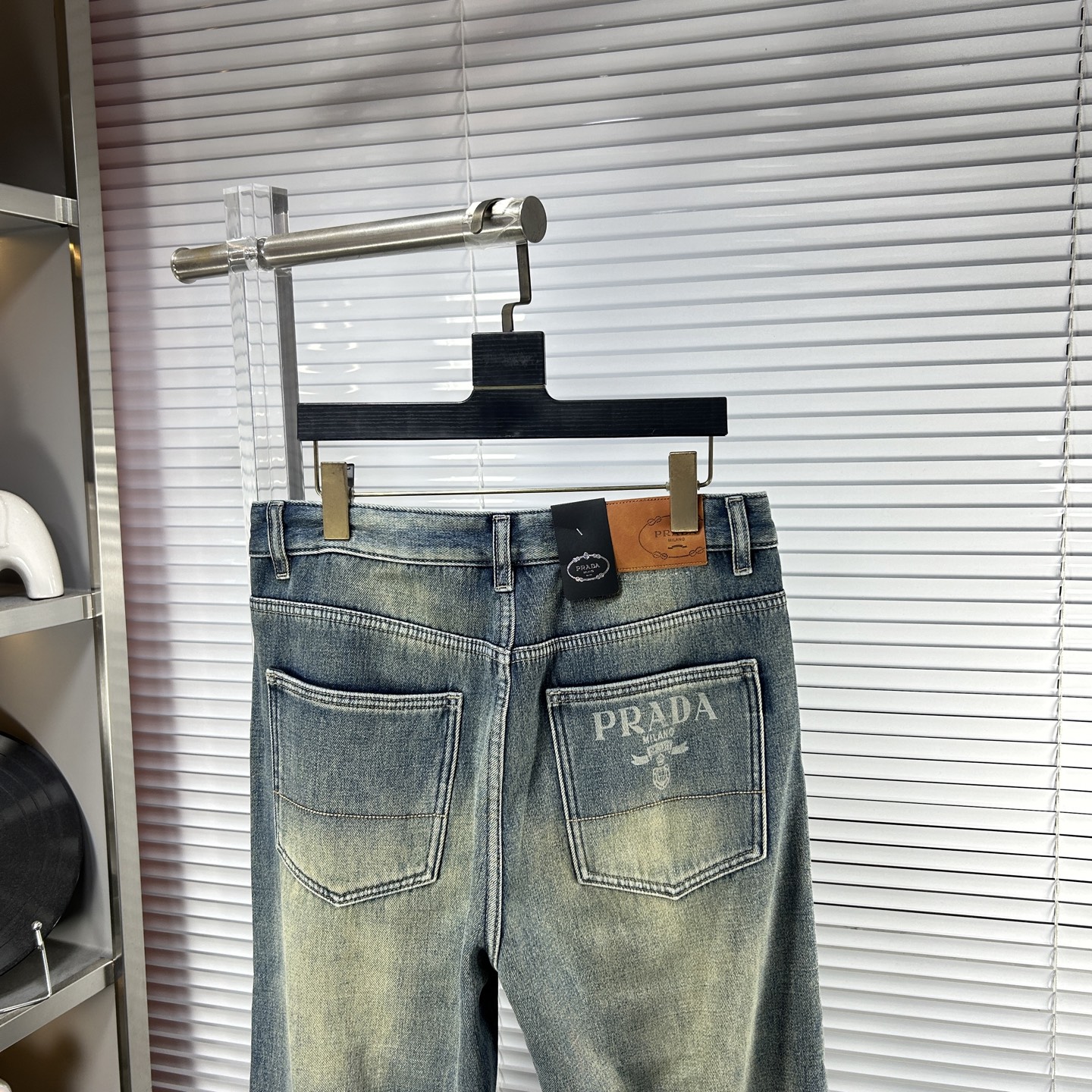 Prada Male Jeans Fleece Lined S-m