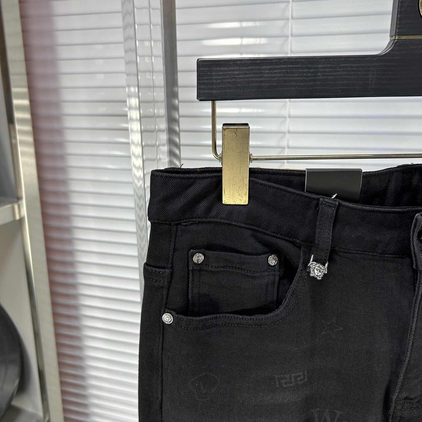 Versace Male Jeans Fleece Lined S-m
