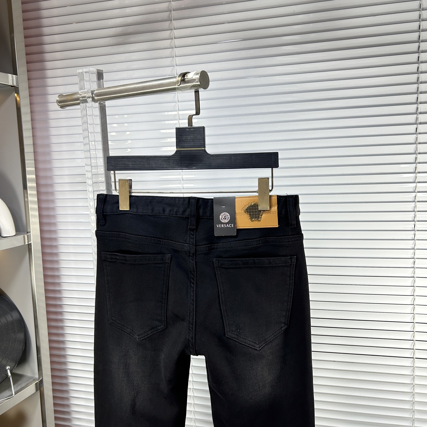 Versace Male Jeans Fleece Lined S-m