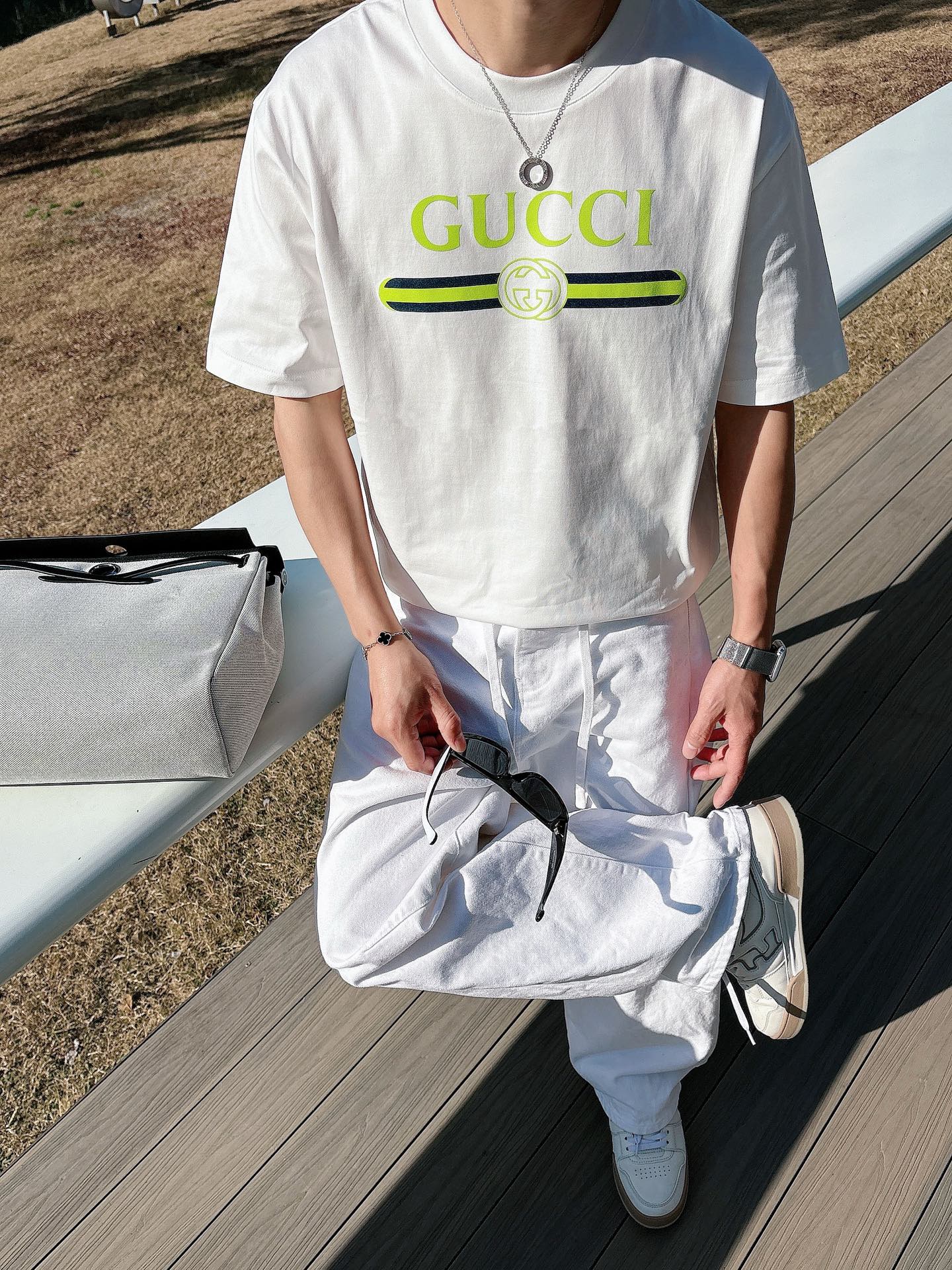 Gucci Basic Clothing Cotton Black M-l-xl