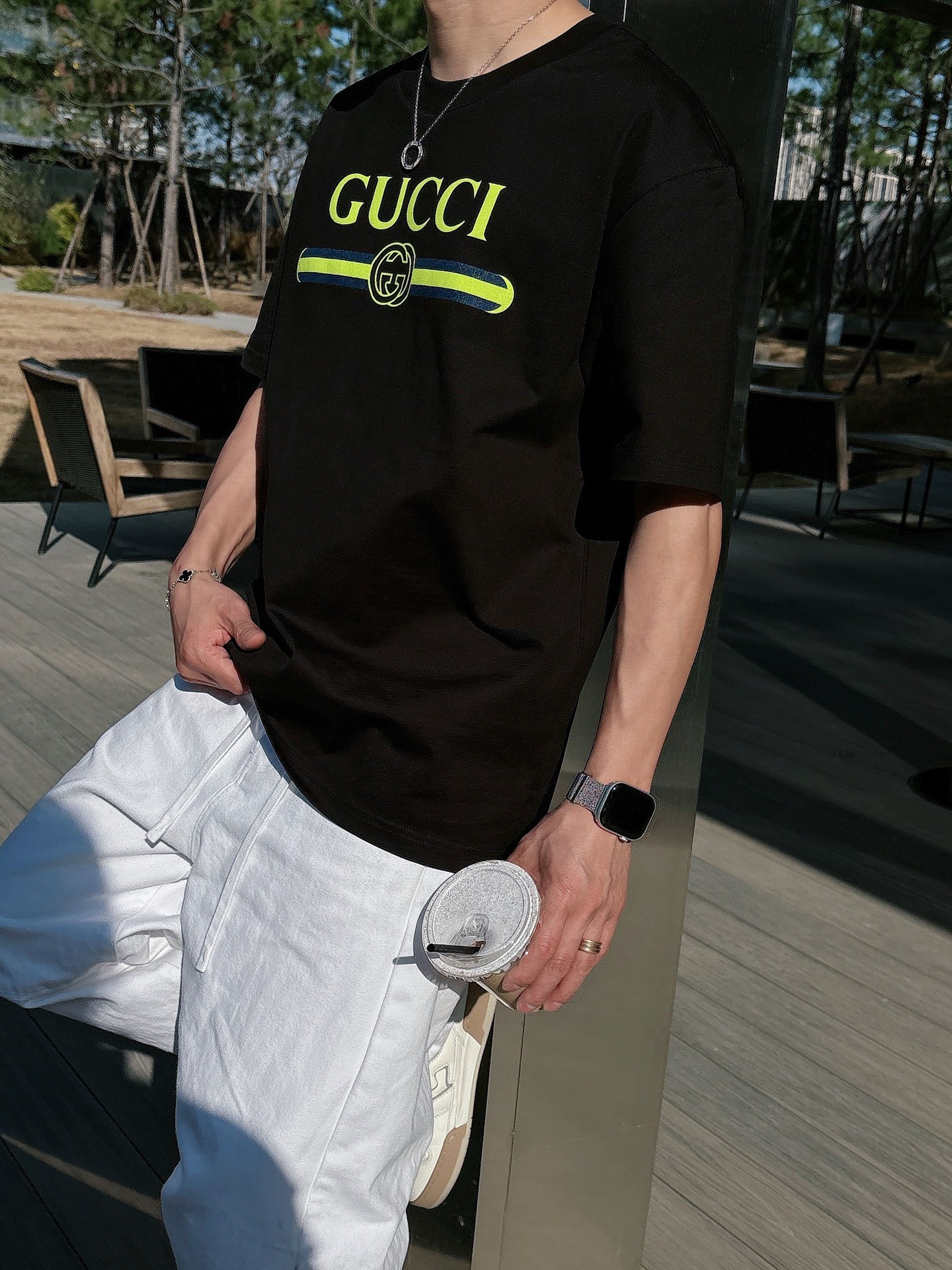 Gucci Basic Clothing Cotton Black M-l-xl