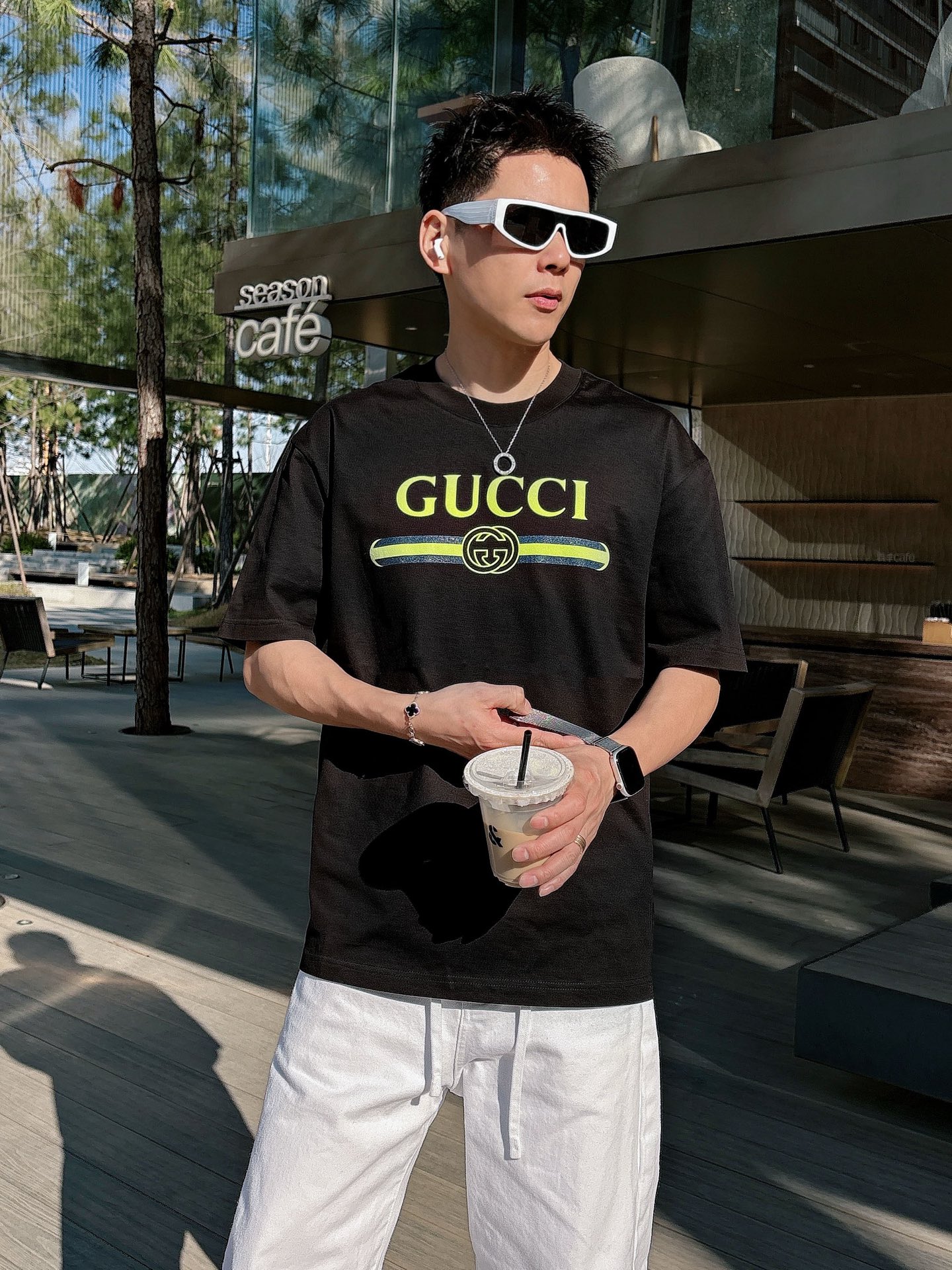 Gucci Basic Clothing Cotton Black M-l-xl