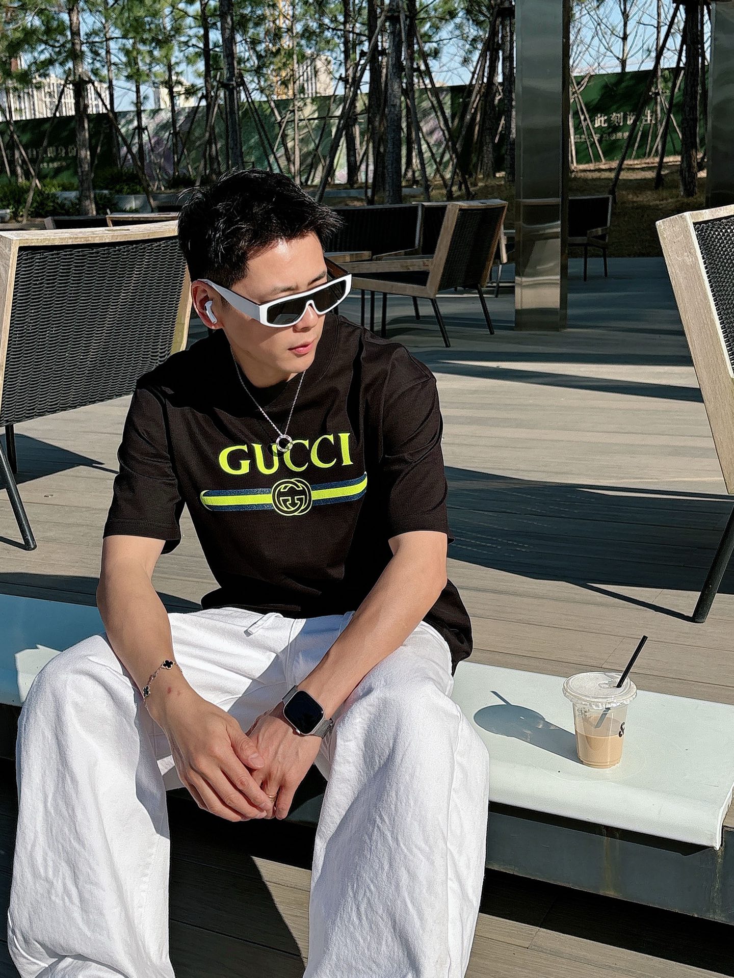 Gucci Basic Clothing Cotton Black M-l-xl