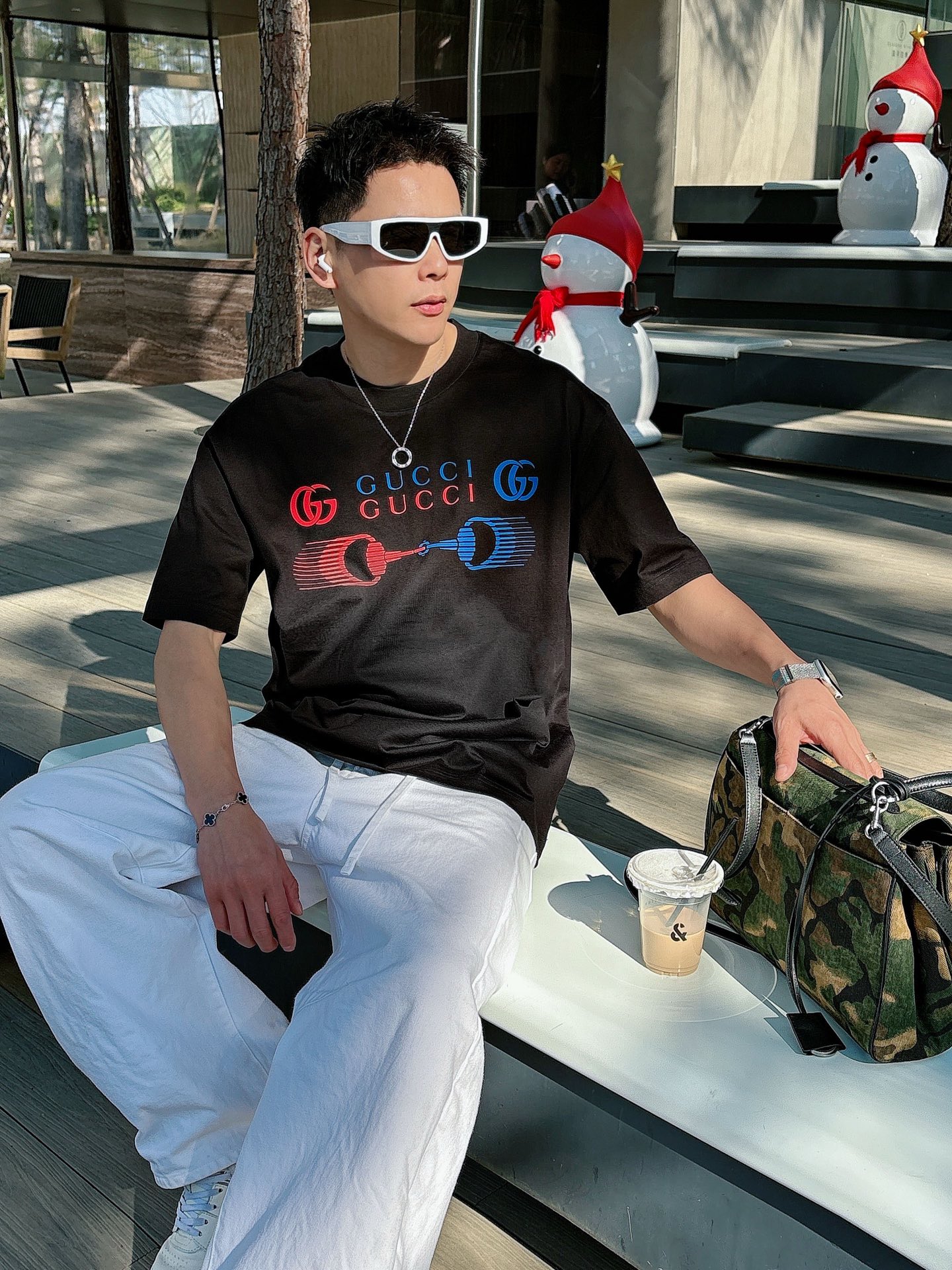 Gucci Basic Clothing Cotton Black M-l-xl