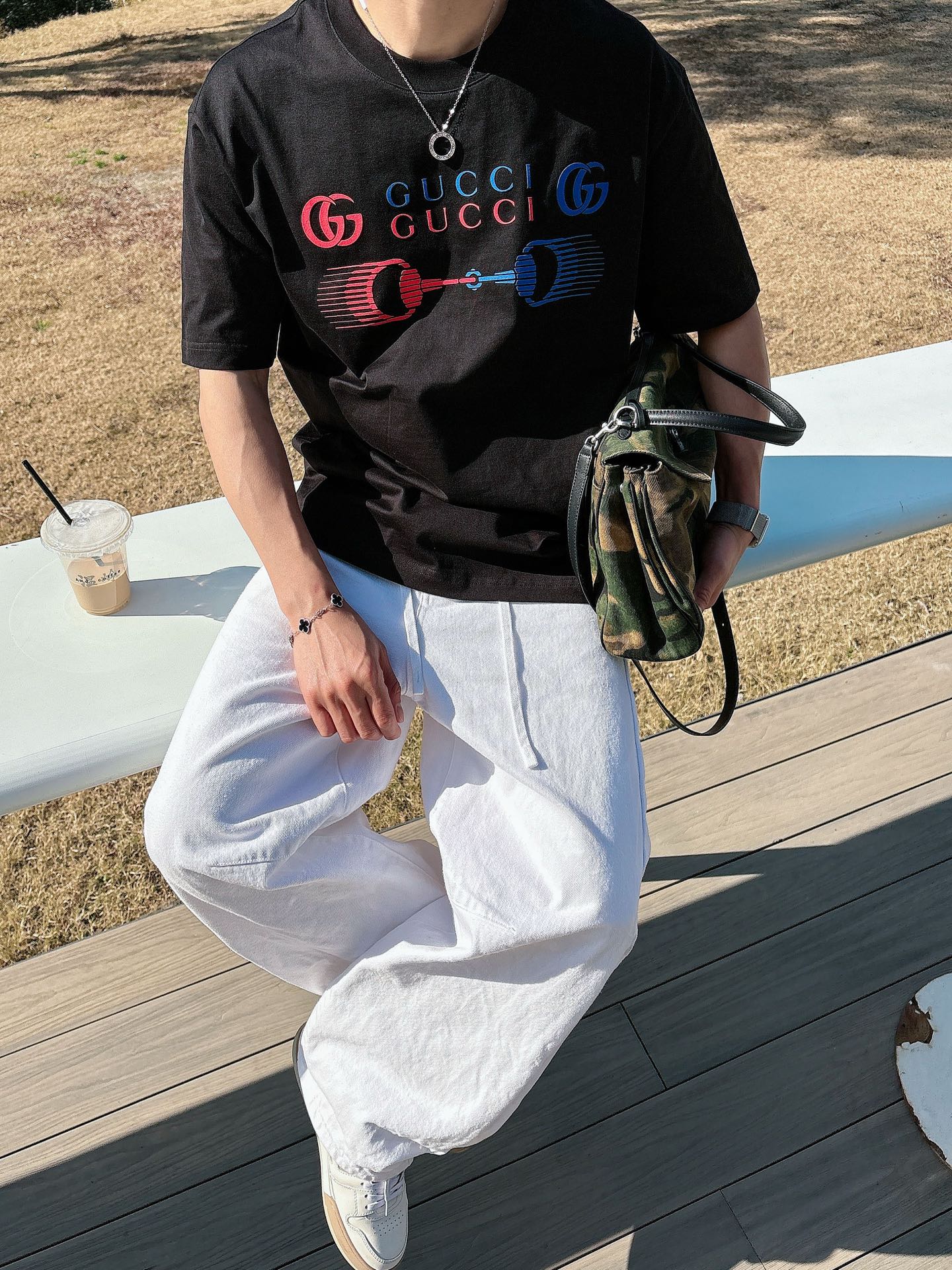 Gucci Basic Clothing Cotton Black M-l-xl