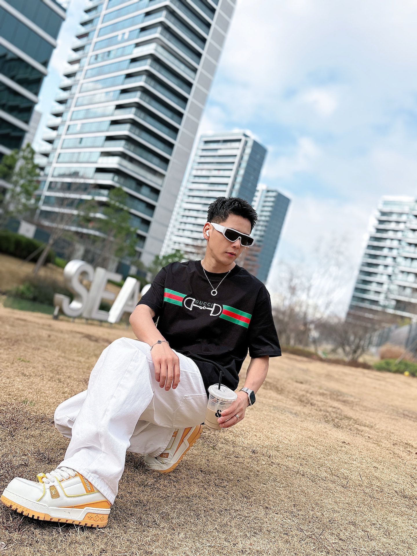 Gucci Basic Clothing Cotton Black M-l-xl