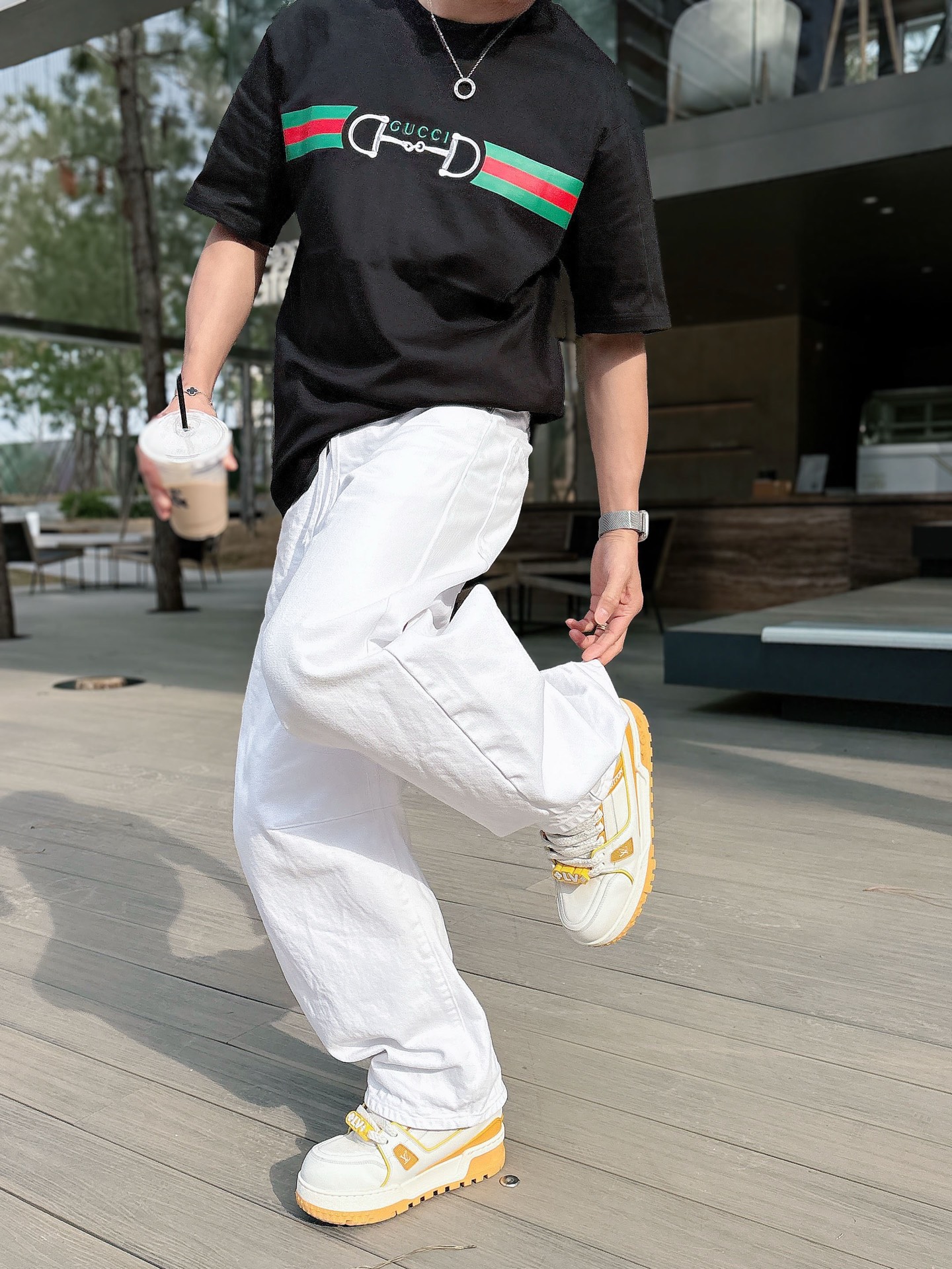 Gucci Basic Clothing Cotton Black M-l-xl