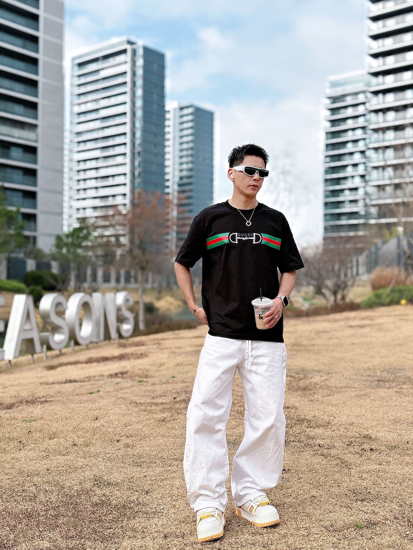 Gucci Basic Clothing Cotton Black M-l-xl